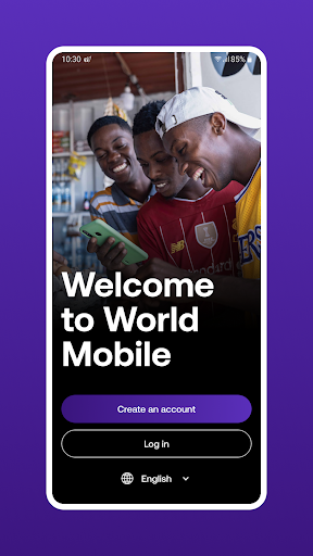 Android application World Mobile screenshort