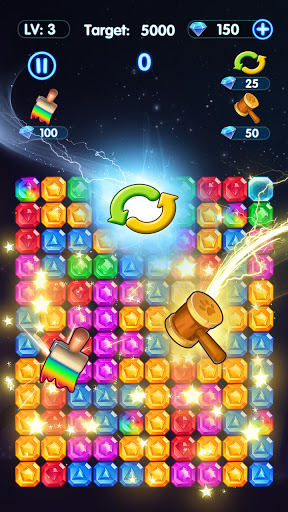 Pop Stone 2 - Match 3 Game Screen 2