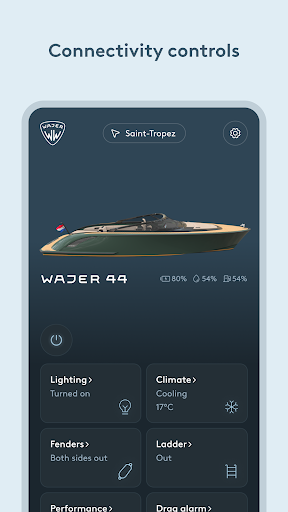 Wajer Connectivity App Screen 2