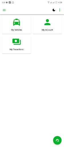 Android application Apec Vehicles Owner screenshort