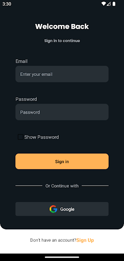 Android application BGC Passenger screenshort