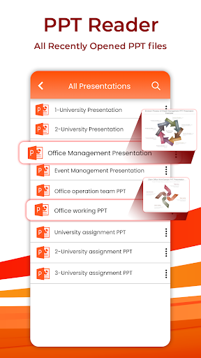 PPTX File Opener: PPT Viewer Screen 3