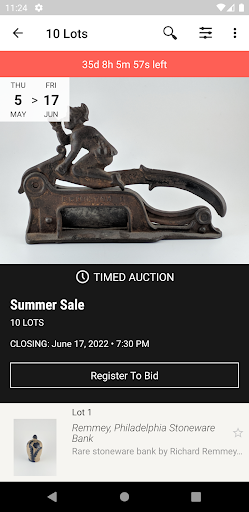 Brooks Auction Screen 2
