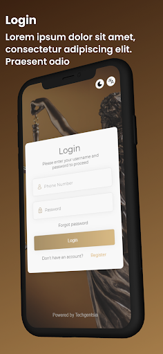 Android application Vconsol Court–TSHC screenshort