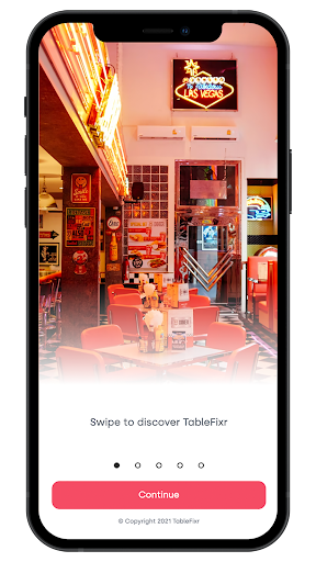 Android application TableFixr screenshort