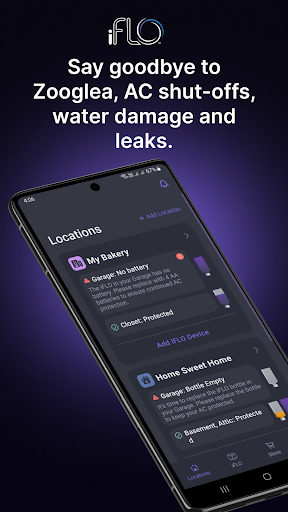 Android application iFLO screenshort