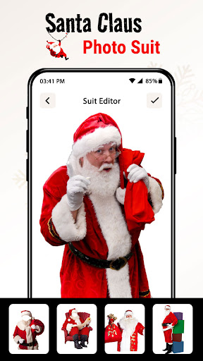 Santa Claus Photo Editor - Santa Photo Suit