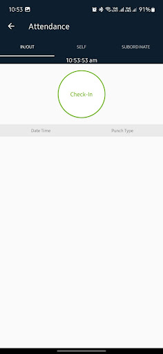 Android application HRMS - IGT screenshort
