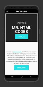 Mr HTML codes