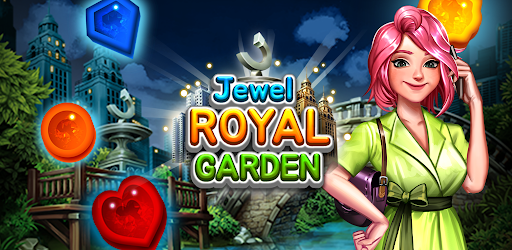 Jewel Royal Garden: Match 3 gem blast puzzle cover