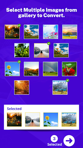 Android application JPG PNG Converter & Compressor screenshort