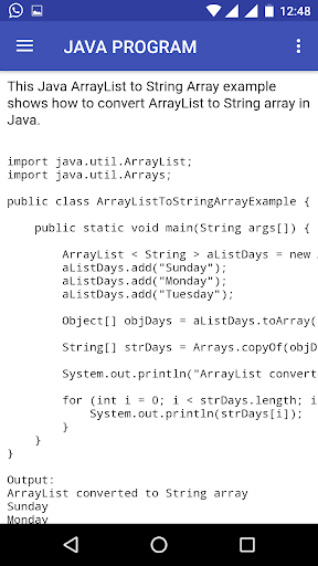 JAVA PROGRAM - Simple way to l screenshot 3