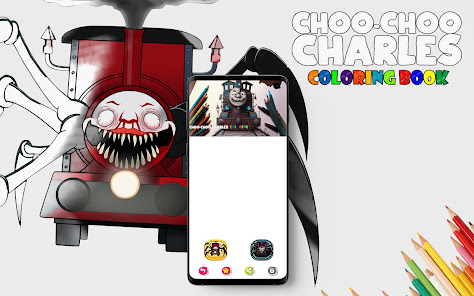 Choo Choo Charles Coloring 1 APK + Мод (Unlimited money) за Android