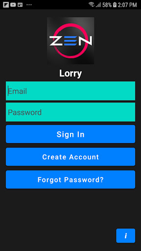 Android application Lorry screenshort