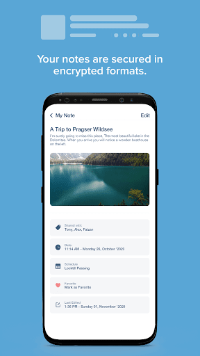 LockTill: Encrypted Note Vault Screen 3