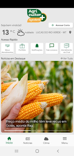 Android application Agricultor + Agrofértil screenshort