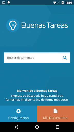 Android application Buenas Tareas screenshort