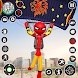 Stickman Rope Hero Spider Game