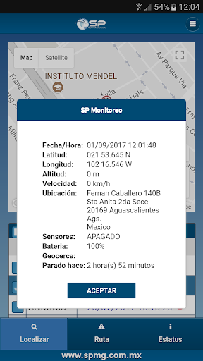 SP Monitoreo Screen 3