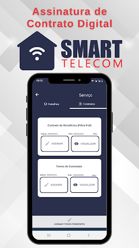 Assinante Smart Telecom Screen 3