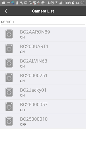 Getac Video Solution BWC Screen 2
