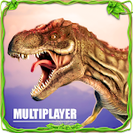 Cover Image of Скачать Dinosaur Simulator Games: Online Multiplayer 1.0 APK