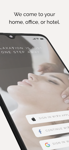 Android application Home Massage & Spa - Cocon screenshort