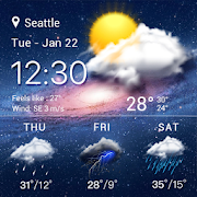  live weather widget accurate 