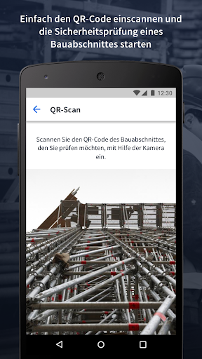 Android application Scaffeye screenshort