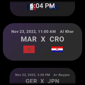 Watch Cup 2022 for Wear OS