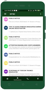 NYSC Official Mobile Screenshot