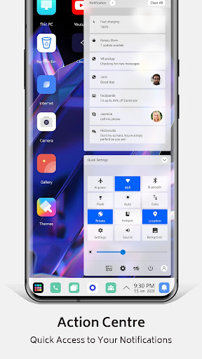 Oppo Find N theme for Launcher Screen 3