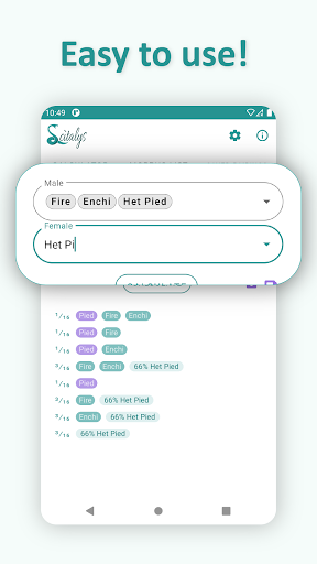 Android application Balls Calculator screenshort