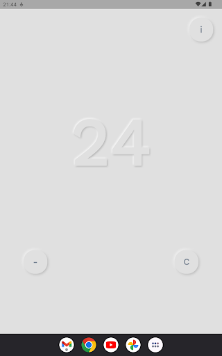Neumorphic Simple Counter screenshot 7