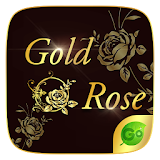 Gold Rose GO Keyboard Theme icon