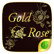 Gold Rose GO Keyboard Theme  Icon