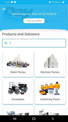 Android application Daylipa Haba screenshort