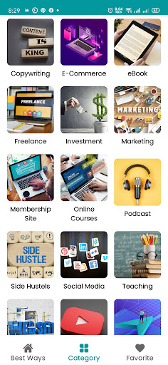 Vista previa de la aplicación