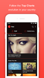 Music for Youtube Player  Red  Modlu Apk İndir 2022 4