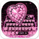 Pink Diamond Cat Keyboard icon