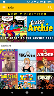 Archie Comics Screenshot