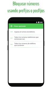 Bloqueador de llamadas y SMS Screenshot