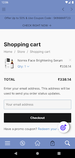 SKIN MART Screen 2
