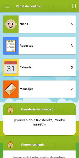 Android application Kidsbook Schools screenshort