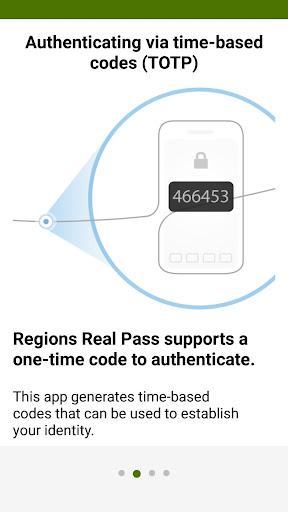 Screenshot of Regions Real Pass