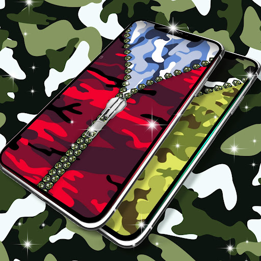 Camouflage zipper locker Screen 2