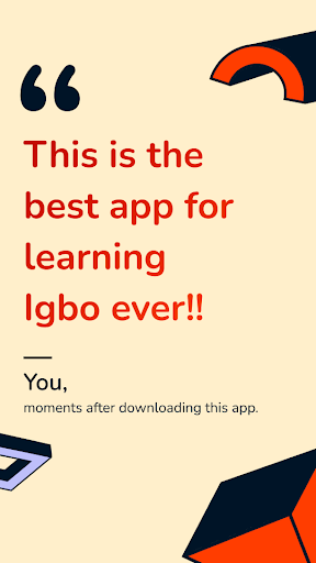 Android application Igbo Language App screenshort