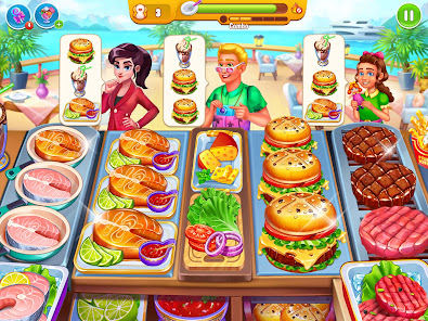 Captura de Pantalla 19 Cooking Restaurant Chef Games android