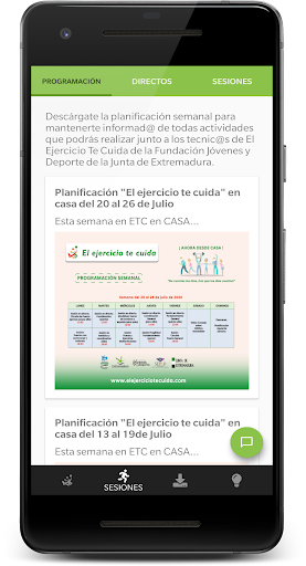 Ejercicio te Cuida Screen 2