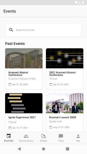 Krannert Events Screen 2